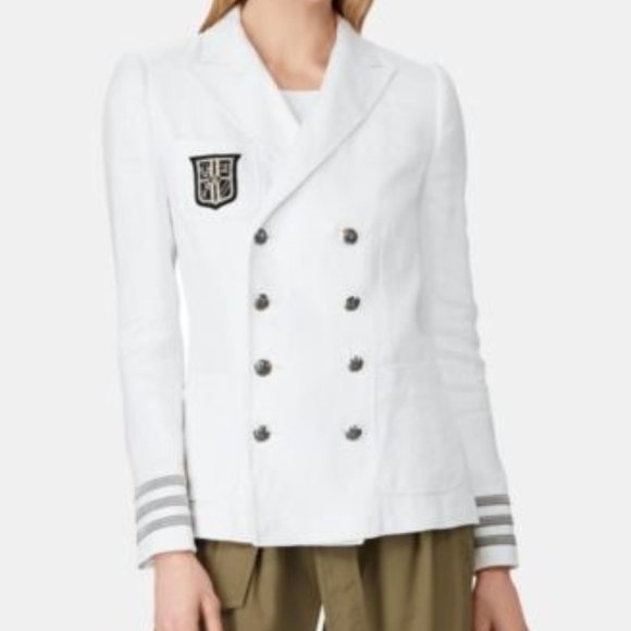 Beautiful White Polo Ralph Lauren AZARIAS JACKET
